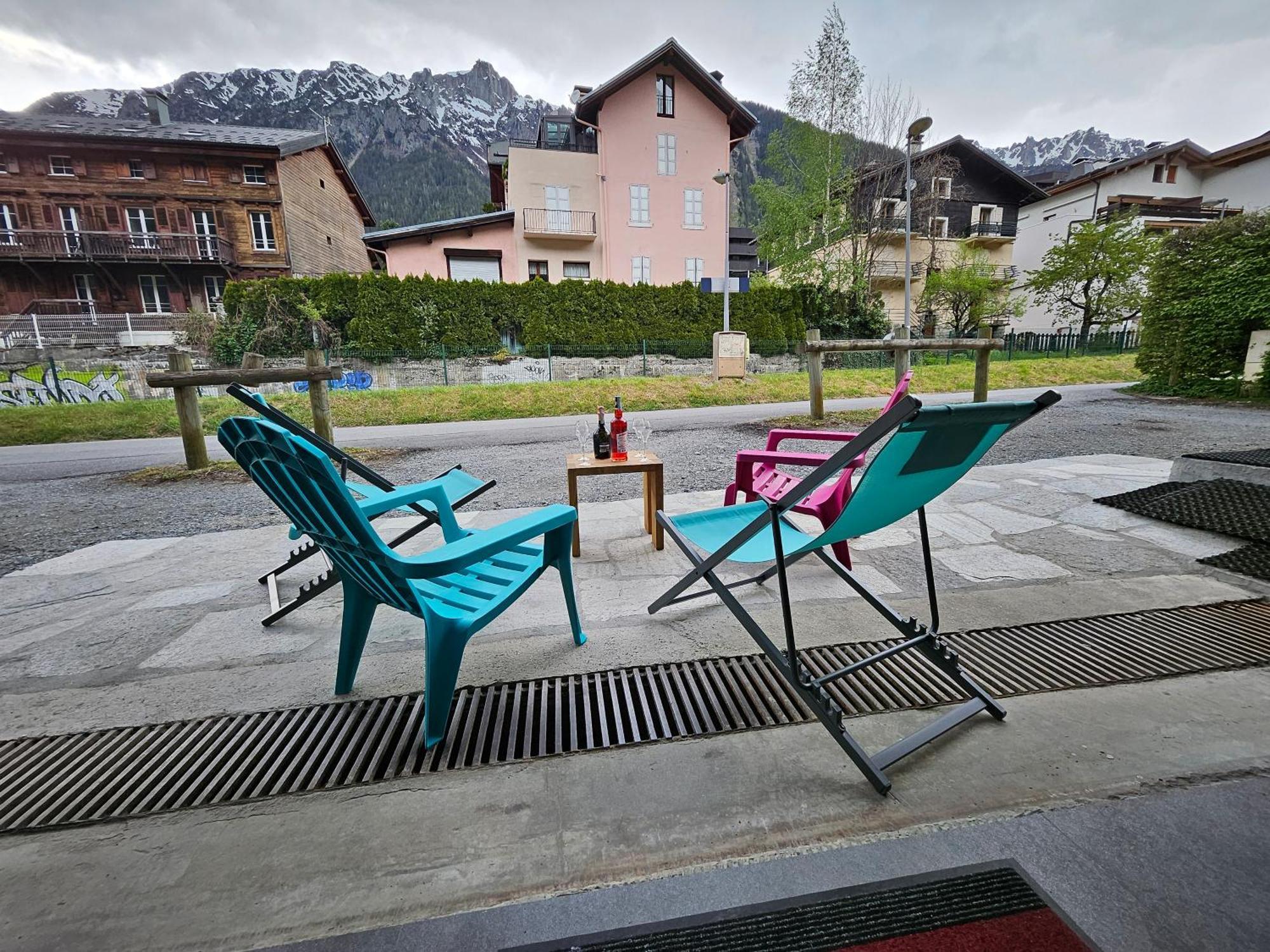 Les Fees Mer : Appart 150 M² Hypercentre Calme 10P Chamonix Esterno foto